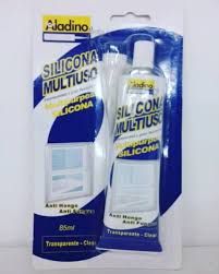 ALADINO SILICONA MULTIUSO TRANSP 280ML