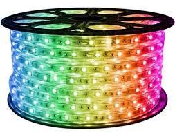 HAMMER CINTA LED RGB 5050 10mm 110V C/MT COLORES