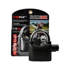 KINBAR CANDADO PLANO 70MM ALARMA 110dba