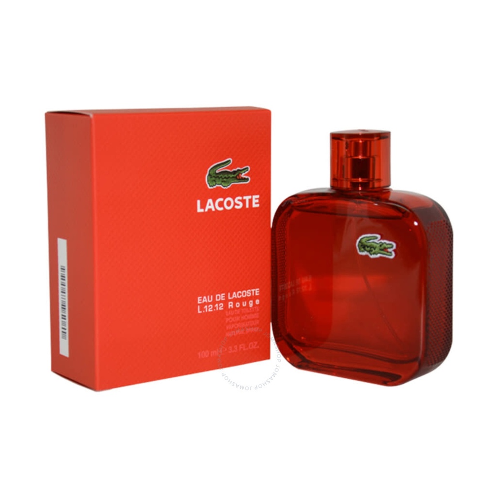 LACOSTE ROUGE 100 ML. CAB.