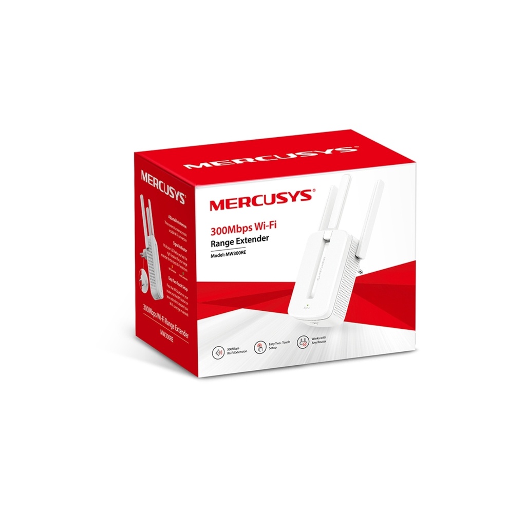 MERCUSYS RANGE EXTENDER 300MBPS 3ANT