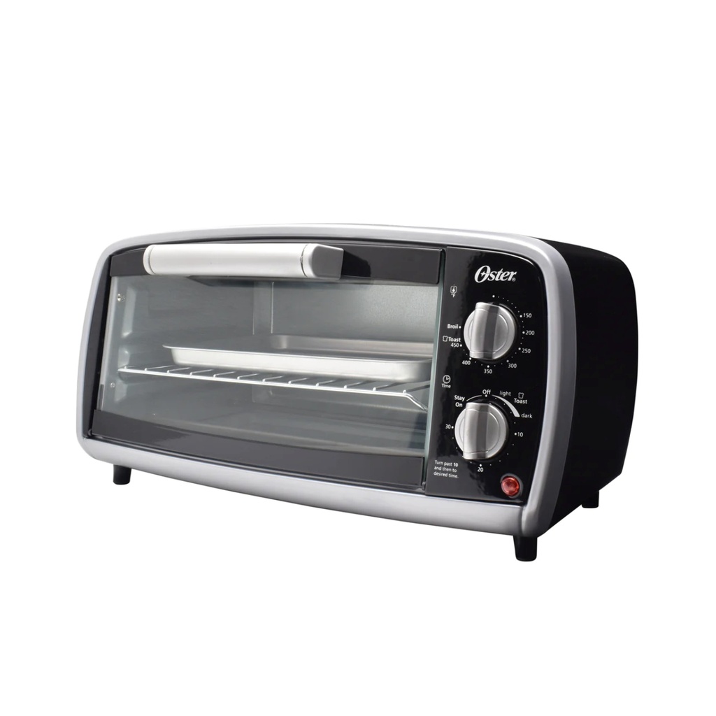 OSTER HORNO TOSTADOR , 10 LITROS NEGRO