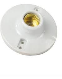 TAURO TOOLS PLAFON DE PORCELANA BLANC 4