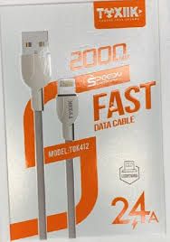 TOXIIK CABLE USB-C 2MT 2.4A