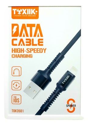 TOXIIK CABLE USB-I 2.4A 1MT