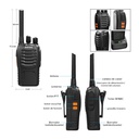 BAOFEBG WALKIE-TALKIE RADIO TRANSMISOR PAR--BF-777S