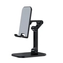 BASE PORTA TELEFONO 4/12" Y TABLETS 9" PLEGABLE ERGONOMICO NEGRO