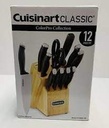 CUISINART JUEGO DE CUCHILLOS 12 PIEZAS NEGRO