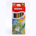 KORES COLORES ACUARELABLES 12UND+PINCEL