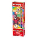 KORES PLASTILINA ESCOLAR , SET DE 10 COLORES