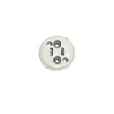 TOMA SENCILLO REDONDO DE PORCELANA 250V